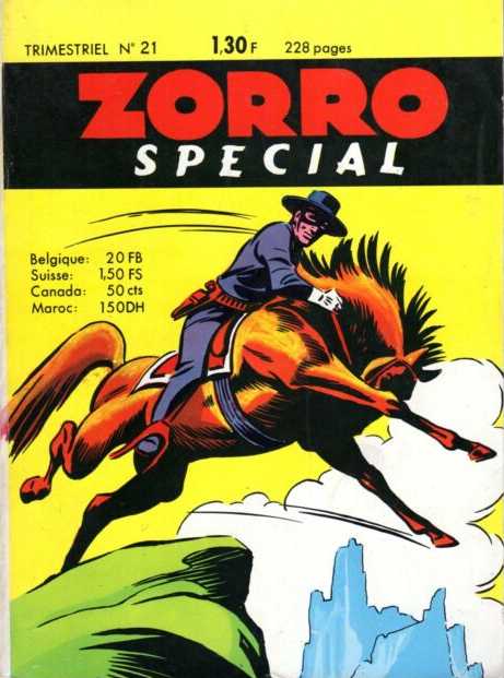Scan de la Couverture Zorro Spcial n 21